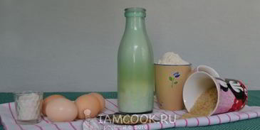 жареные пирожки с яйцом и рисом