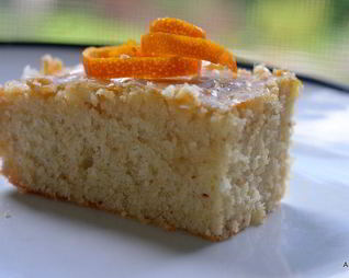 Апельсиновый брауни