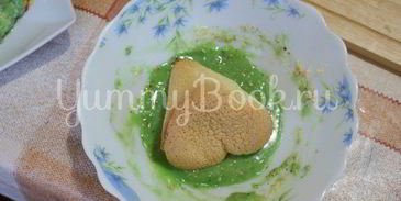 бисквитные пирожные елочки