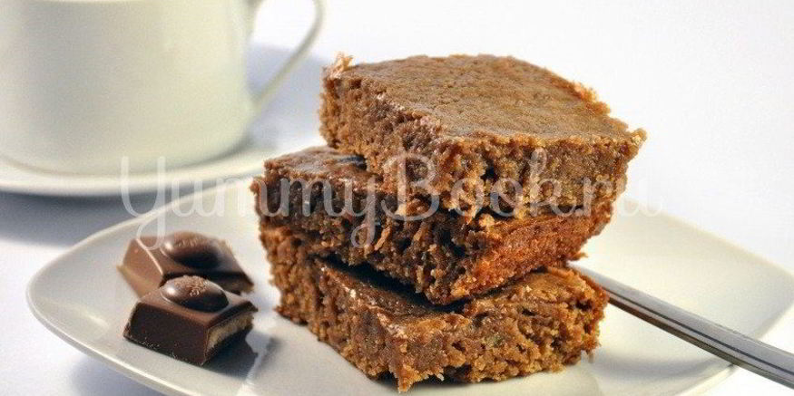 Рецепт брауни с бананом