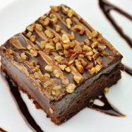 Рецепт Брауни с грецкими орехами без запекания