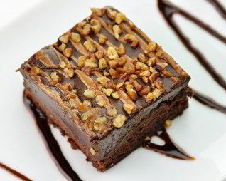 Брауни с грецкими орехами без запекания
