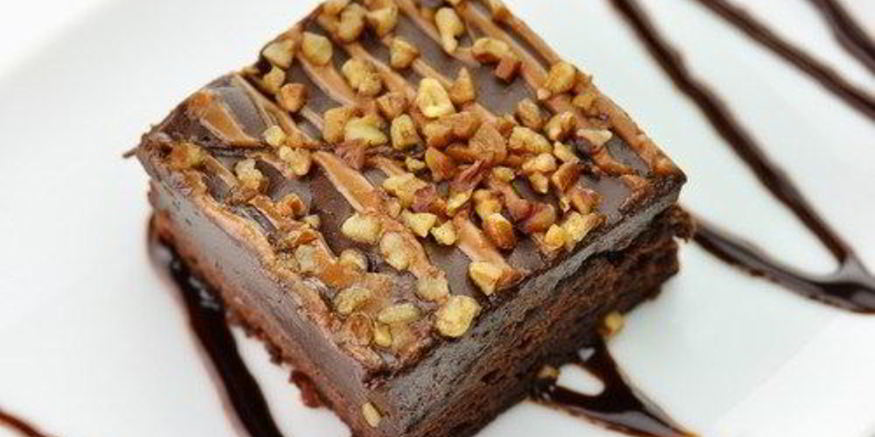 Рецепт брауни с грецкими орехами без запекания