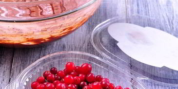 брауни с клюквой и какао