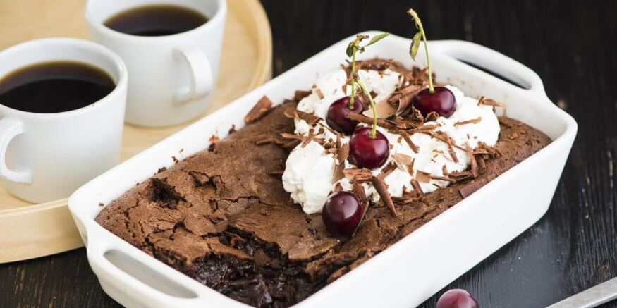 Рецепт брауни с вишней