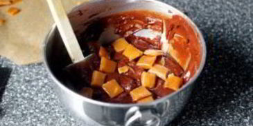 браунис соленой карамелью