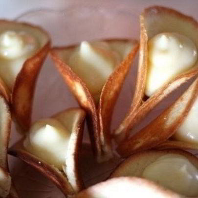 Быстрые пирожные с заварным кремом