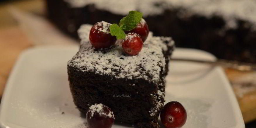 Рецепт клюквенного брауни