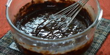 клюквенный брауни