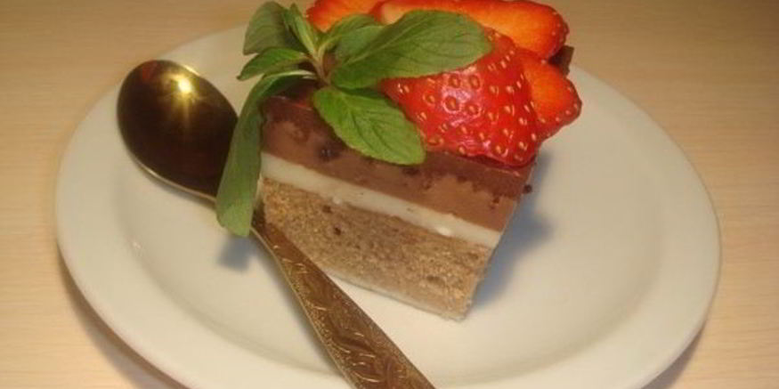 Рецепт кофейного пирожного три шоколада