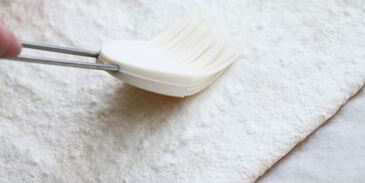 кокосово-клубничное пирожное