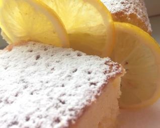 Легкие лимонные пирожные