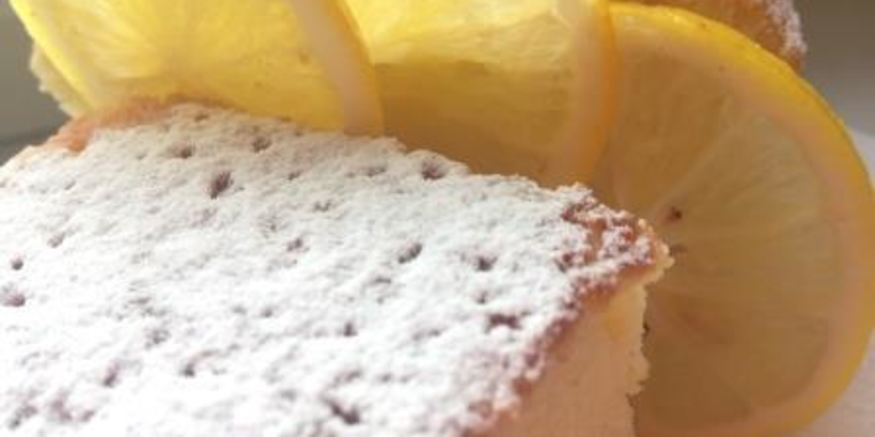 Рецепт легких лимонных пирожных