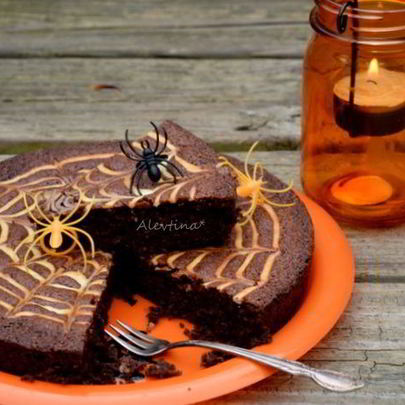 Миндальный брауни праздничный