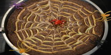 миндальный брауни праздничный