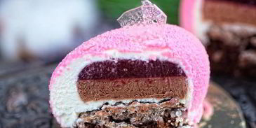 муссовое пирожное зимняя вишня