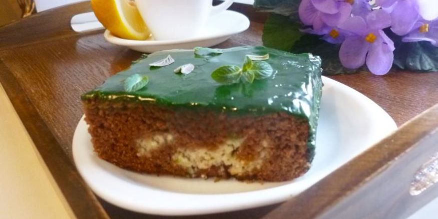 Рецепт мятных брауни