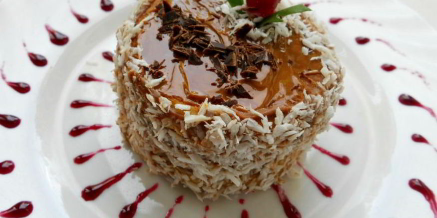 Рецепт пирожного из творожного теста на сковороде