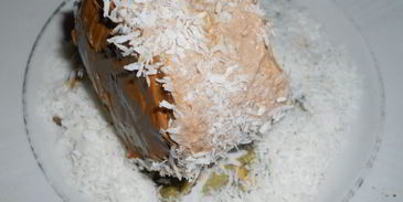 пирожное из творожного теста на сковороде