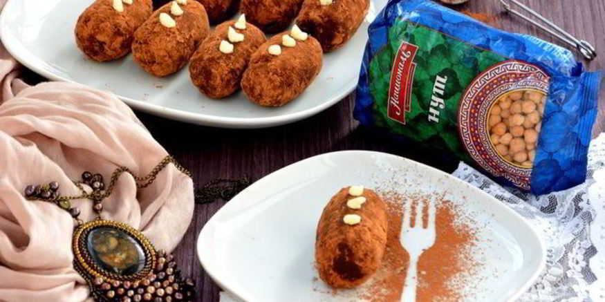 Рецепт пирожного картошка из нута