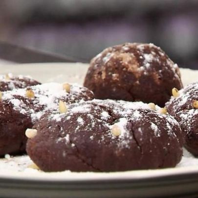 Пирожное Картошка с кедровыми орешками