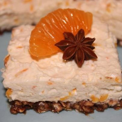 Пирожное Мандариновая нежность