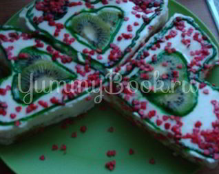 Пирожное Валентинка