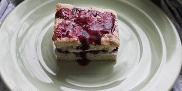 пирожные с творожным кремом