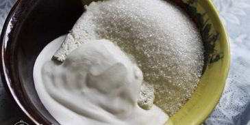 пирожные с творожным кремом