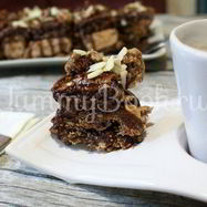 Рецепт Пирожных Шоколадное безе с орехами