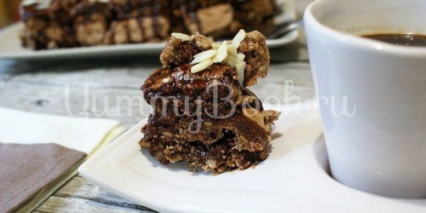 Рецепт пирожных шоколадного безе с орехами