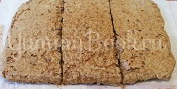 пирожные шоколадное безе с орехами