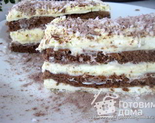 Пирожные Эклипссо творожно-банановые