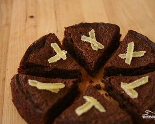 Шоколадные пирожные с имбирем