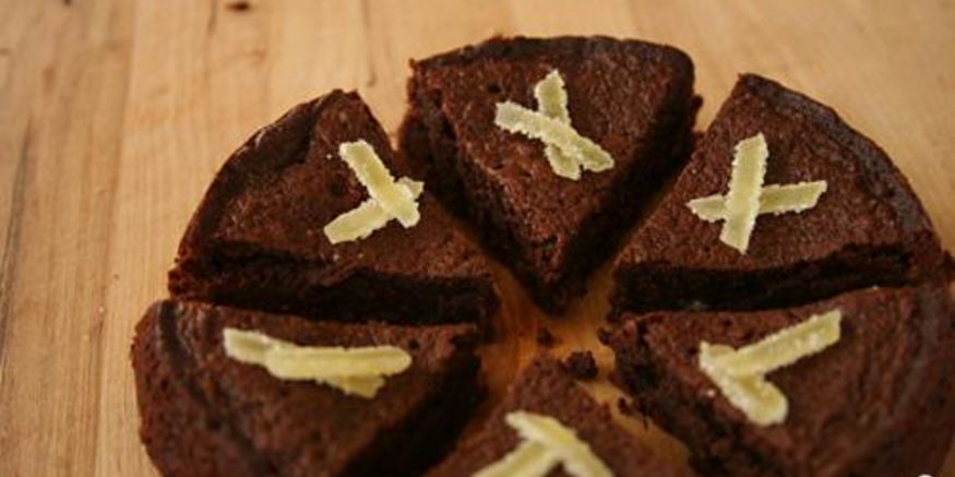 Рецепт шоколадных пирожных с имбирем