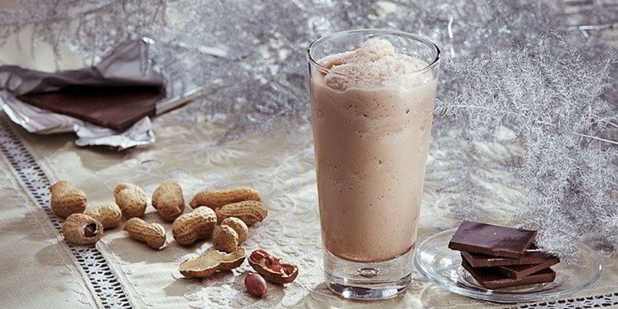 Рецепт сникерса-милкшейка