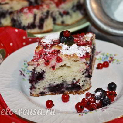 Ягодные пирожные