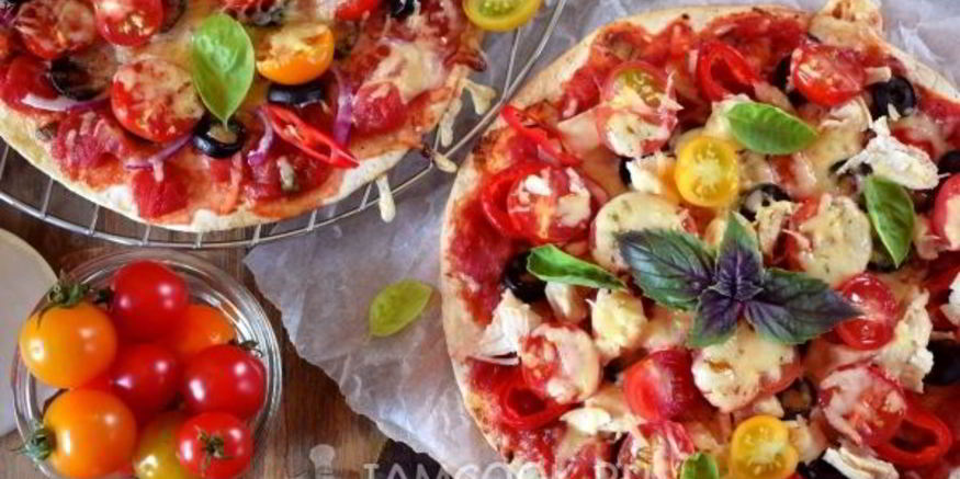 Рецепт быстрой пиццы в духовке