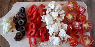 быстрая пицца в духовке