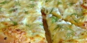 деревенская пицца