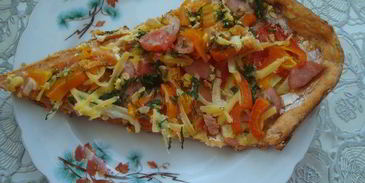 домашняя пицца