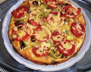 Коронная пицца