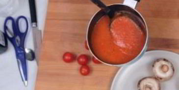 легкая пицца с хрустящей корочкой