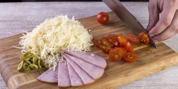 мини-пиццы для пикника