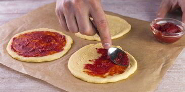 мини-пиццы для пикника