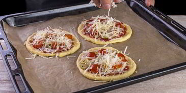 мини-пиццы для пикника