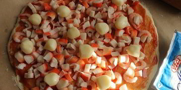 морская пицца