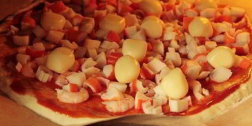 морская пицца