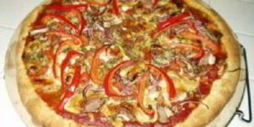 овощная пицца с сыром моцарелла