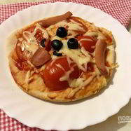 Рецепт Питы-пиццы Собачки